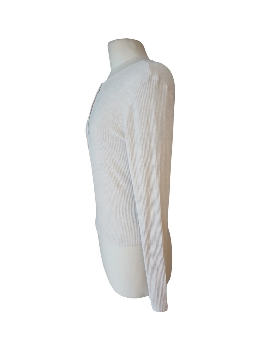 ⚕️Auden Ribbed Button-Front Henley - Picture 5 of 9